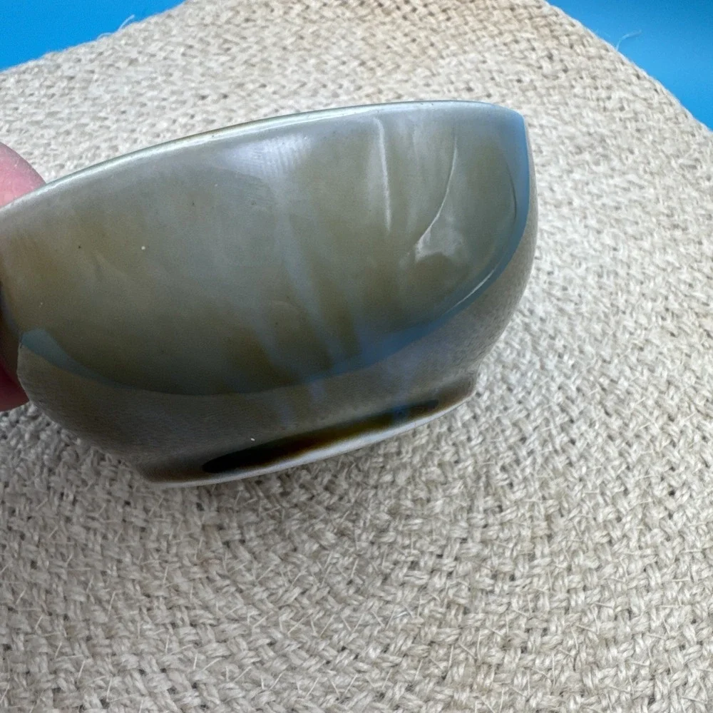 Wade Armagh Leprechaun Bowl Trinket‎ Dish Mushrooms Gnomes Irish Porcelain Vtg
